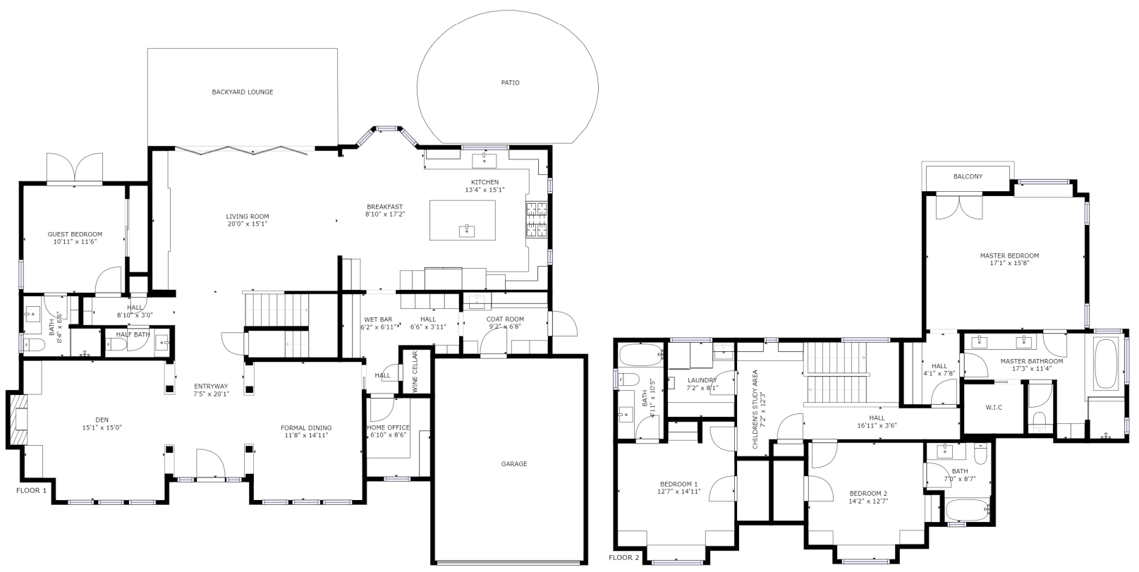 Commercial floor plan and space planning media