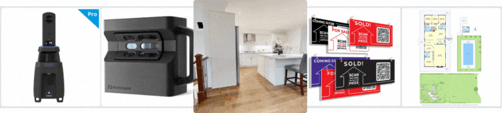 iGUIDE Pro or MATTERPORT 3D Tours, QR-Code Digital Farming, 3D Floor Plans With Furniture, Site Plans and more