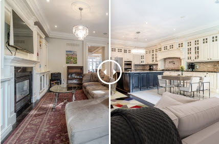 Furnished Rooms Virtual Staging