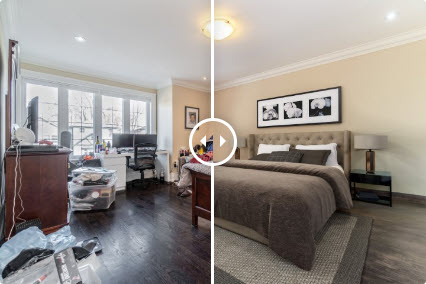 Furnished Rooms Virtual Staging